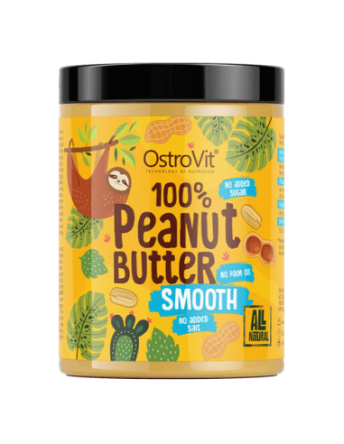 PEANUT BUTTER 100% 0SEL 1KG OSTROVIT