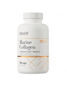 COLLAGENE MARIN + ACIDE HYALURONIQUE + VIT C 120CAPS OSTROVIT