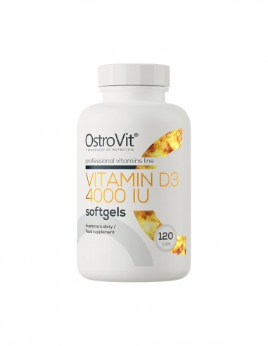 VITAMIN D3 4000IU 120CAPS OSTROVIT